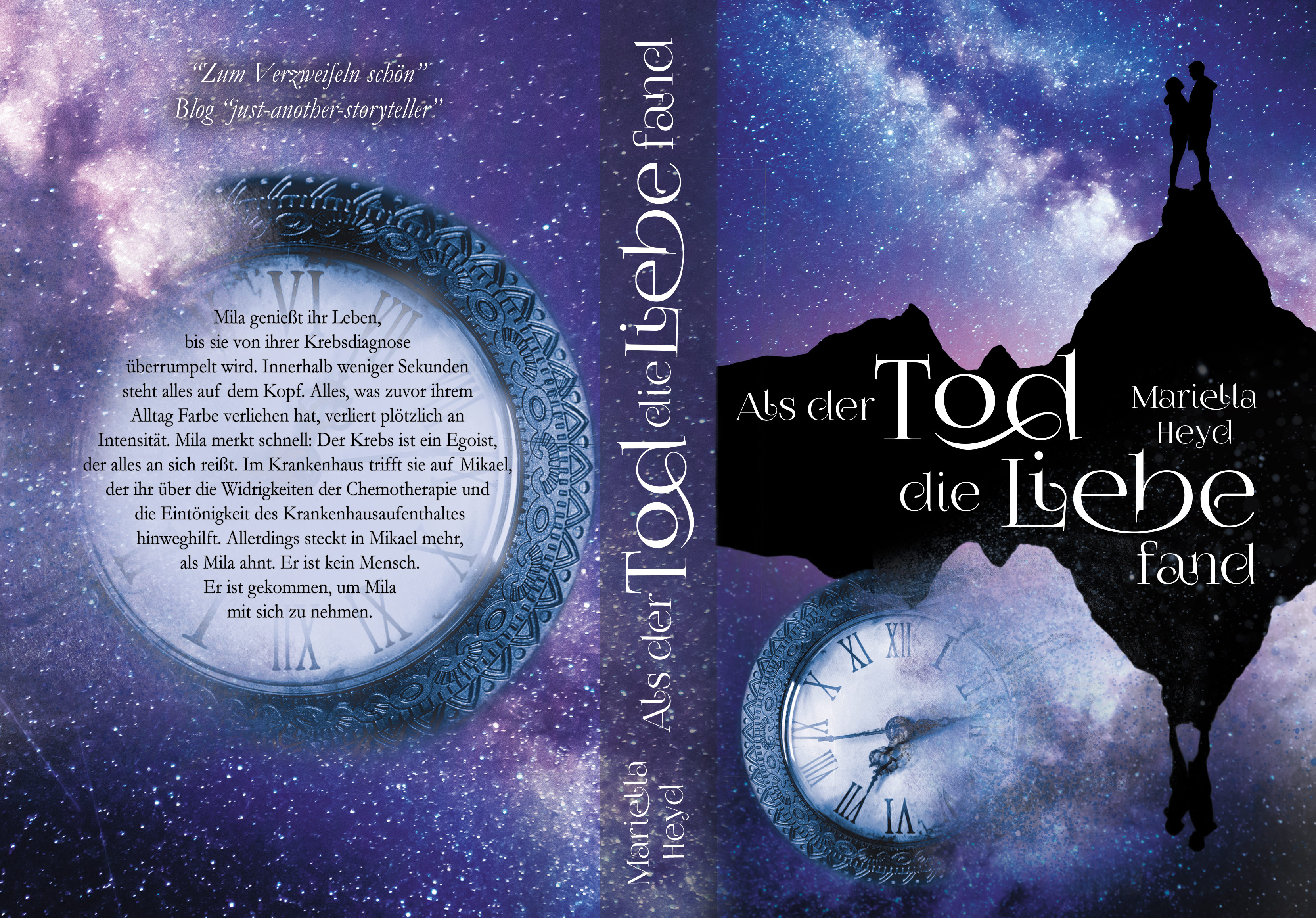 Coverdesign als der Tod die Liebe fand